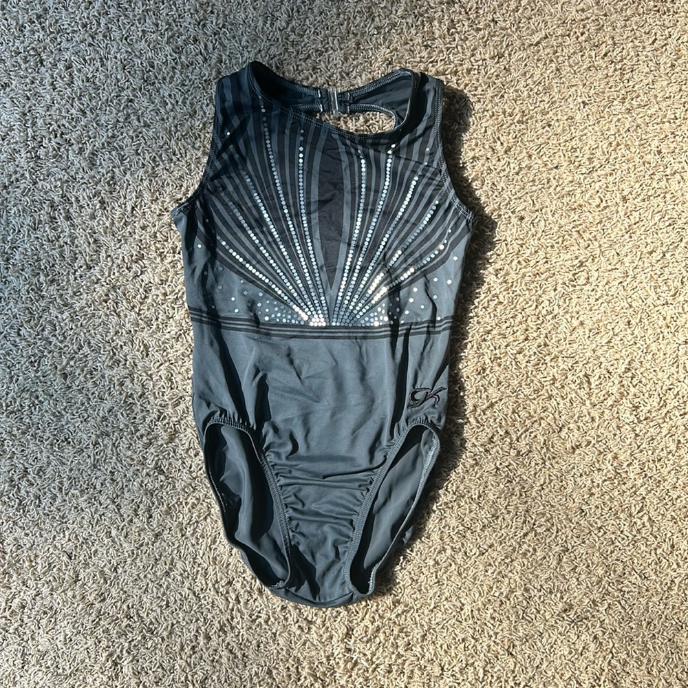 girls gymnastics leotard size: adult extra small